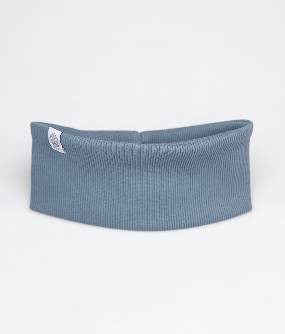 Stirnband Rippe Classic aus Bio Baumwolle - Stirnbänder - obumi - 806 - Air Blue