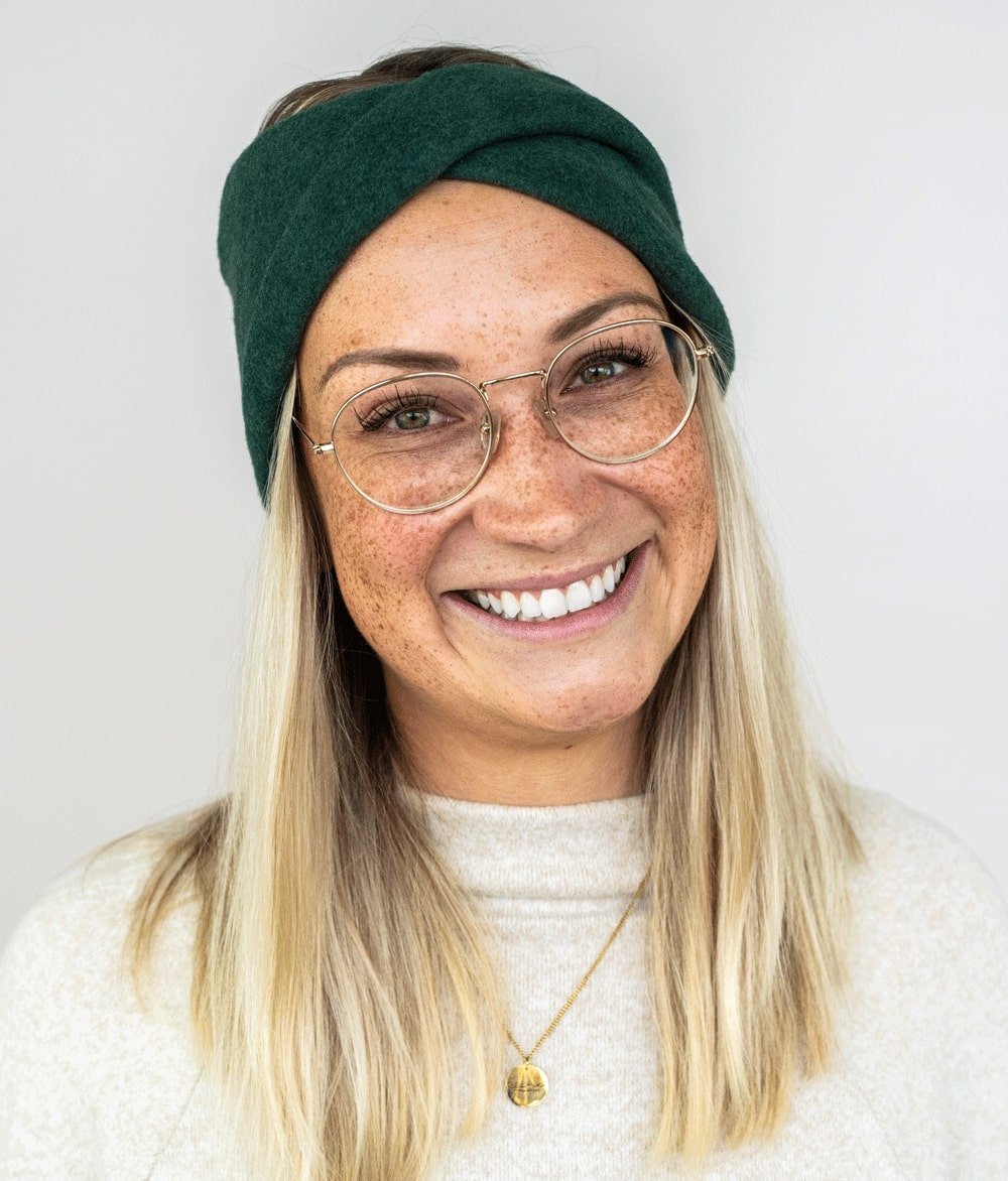 Stirnband Twist aus Bio Baumwolle - Stirnbänder - obumi - 165 - Forest Green