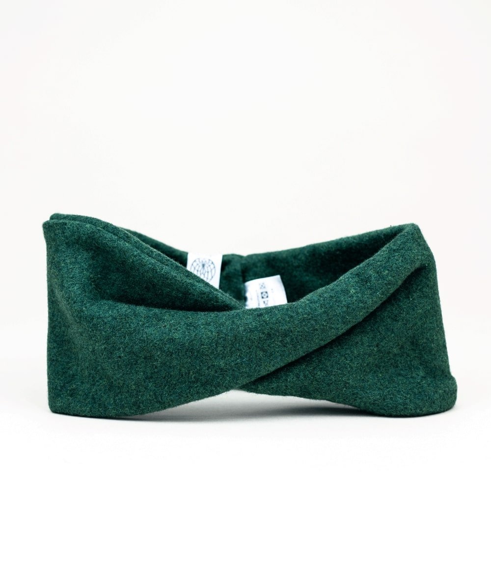 Stirnband Twist aus Bio Baumwolle - Stirnbänder - obumi - 165 - Forest Green