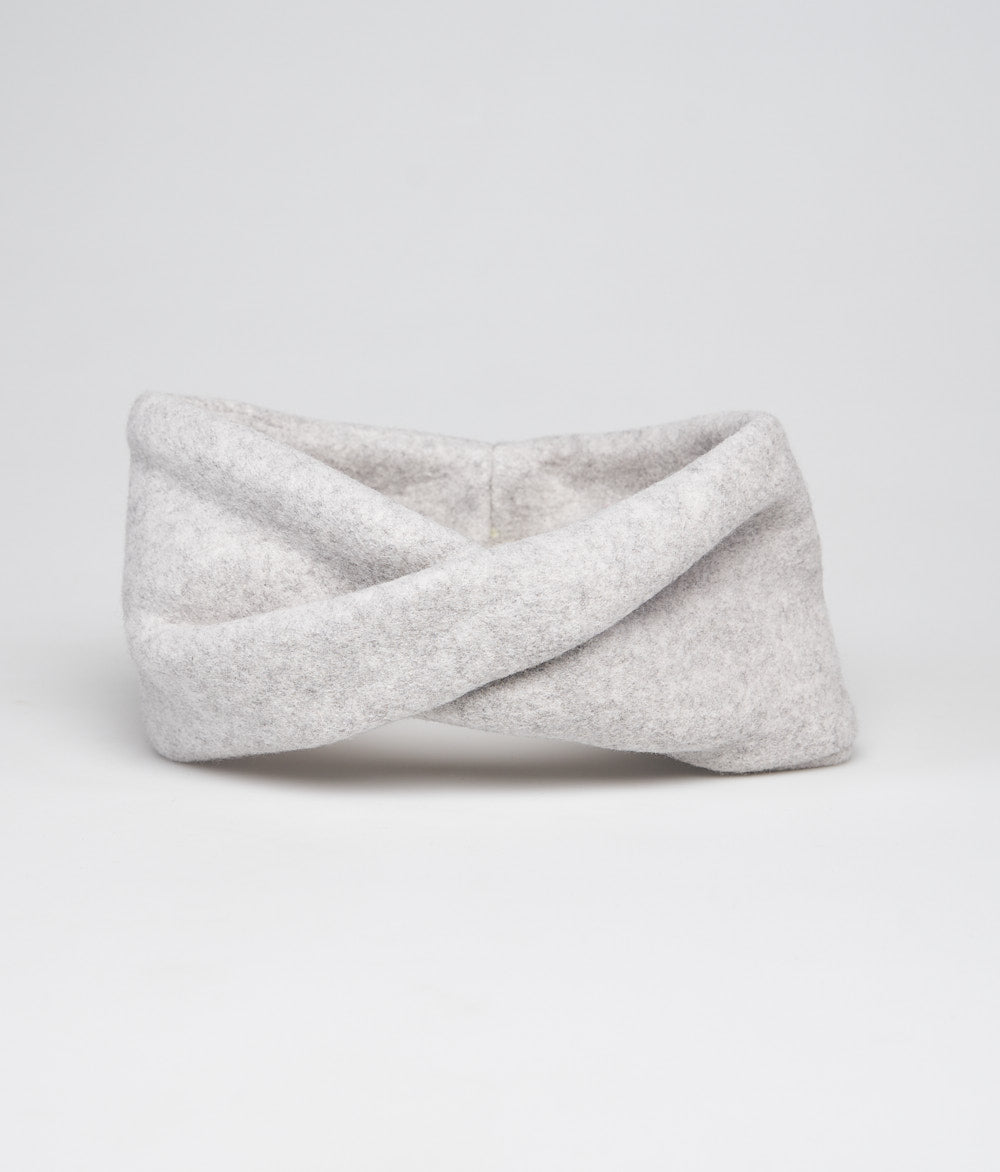 Stirnband Twist aus Bio Baumwolle - Stirnbänder - obumi - 169 - Light Grey