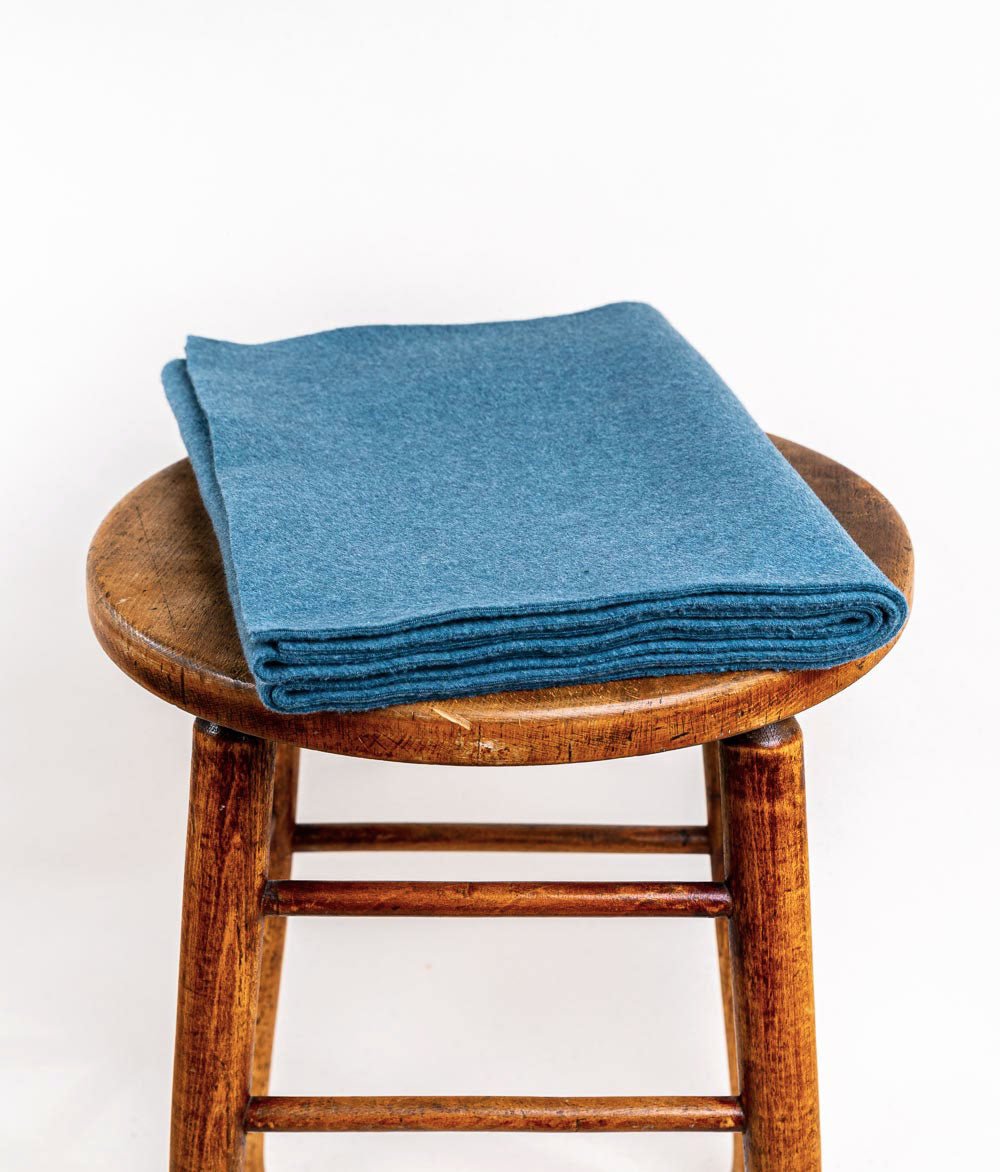 Stirnband Twist & Schal aus Bio Baumwolle - obumi - Aquamarine