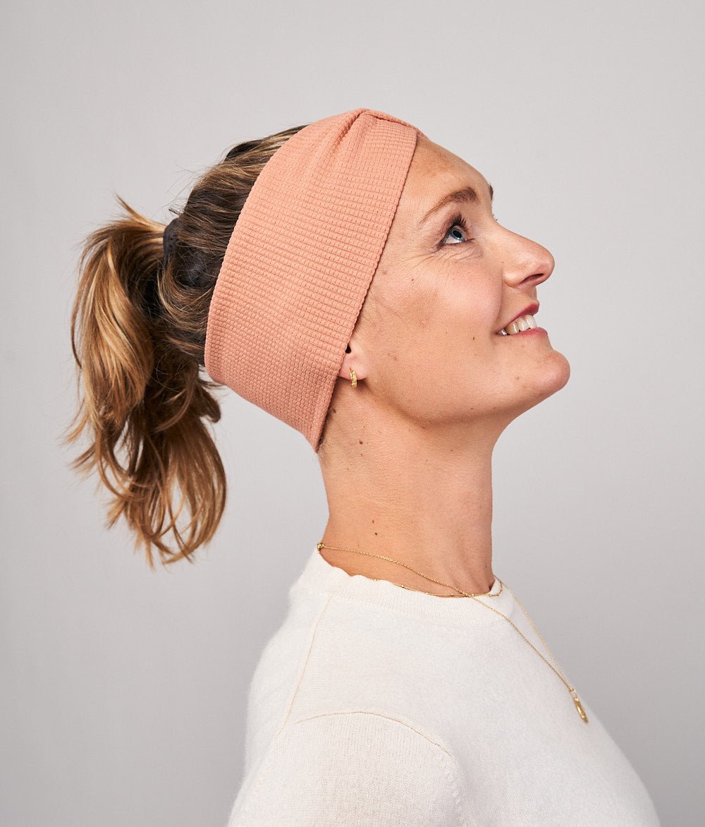 Stirnband Waffel - Rippe in 4 Varianten - Stirnbänder - obumi - 885 - Knot Schmal