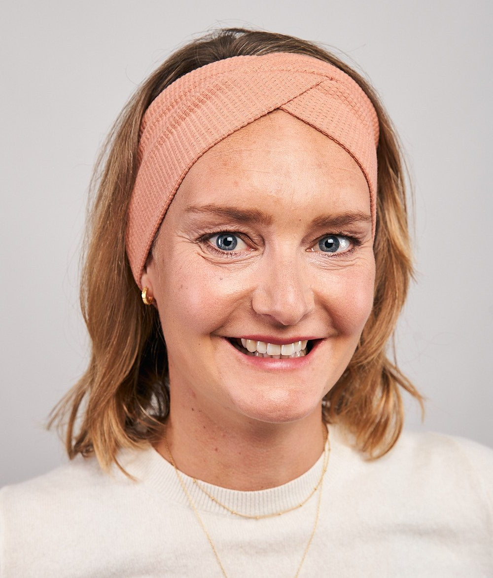 Stirnband Waffel - Rippe in 4 Varianten - Stirnbänder - obumi - 895 - Knot Breit