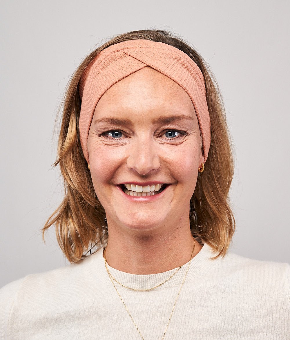 Stirnband Waffel - Rippe in 4 Varianten - Stirnbänder - obumi - 896 - Knot Breit