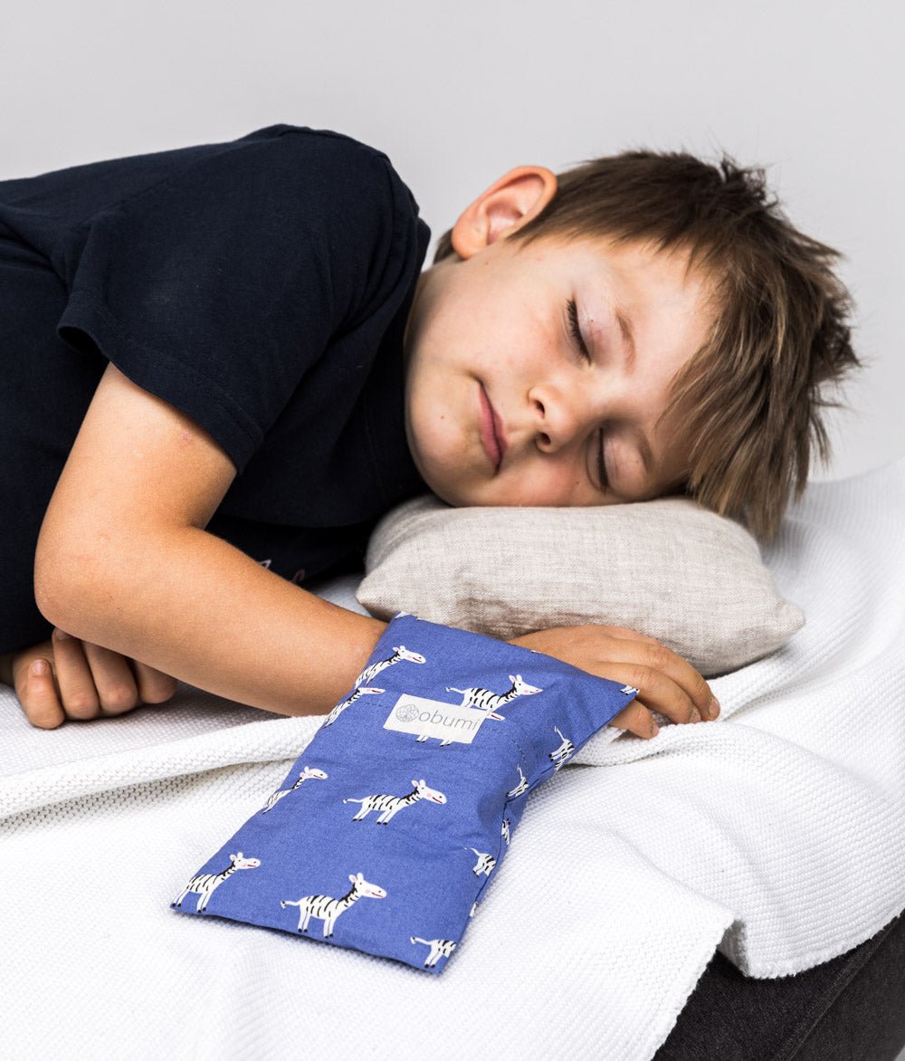 Duft - und Wärmekissen inkl. Bezug • Kids - Düfte - obumi - 503 - Zebra blue