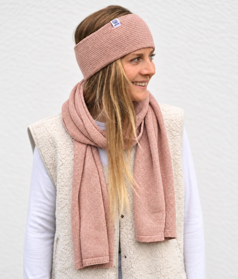 Stirnband Classic aus recyceltem Kaschmir