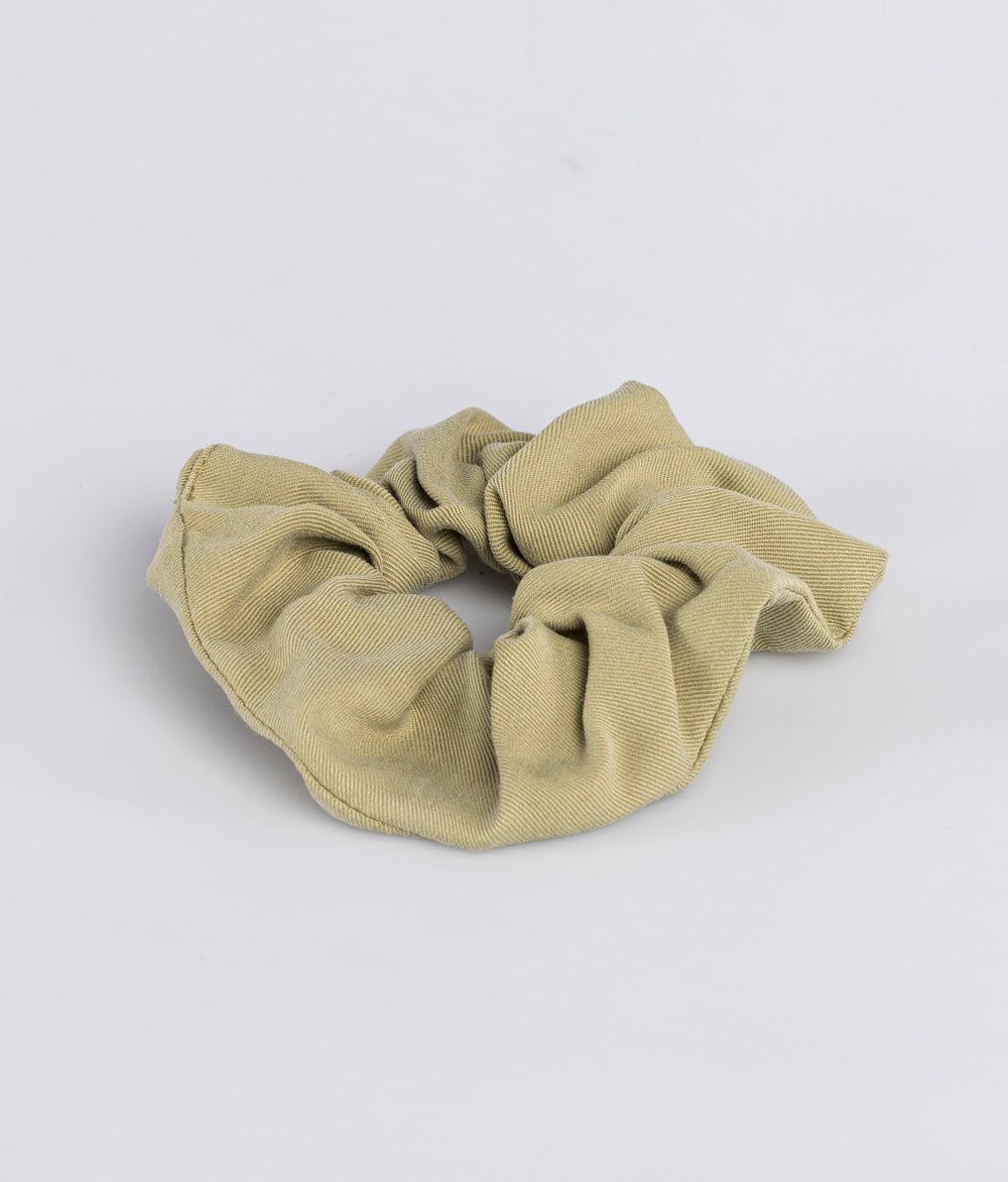 Scrunchie aus Lyocell - in 2 Größen - Haargummis - obumi - 980 - Olive