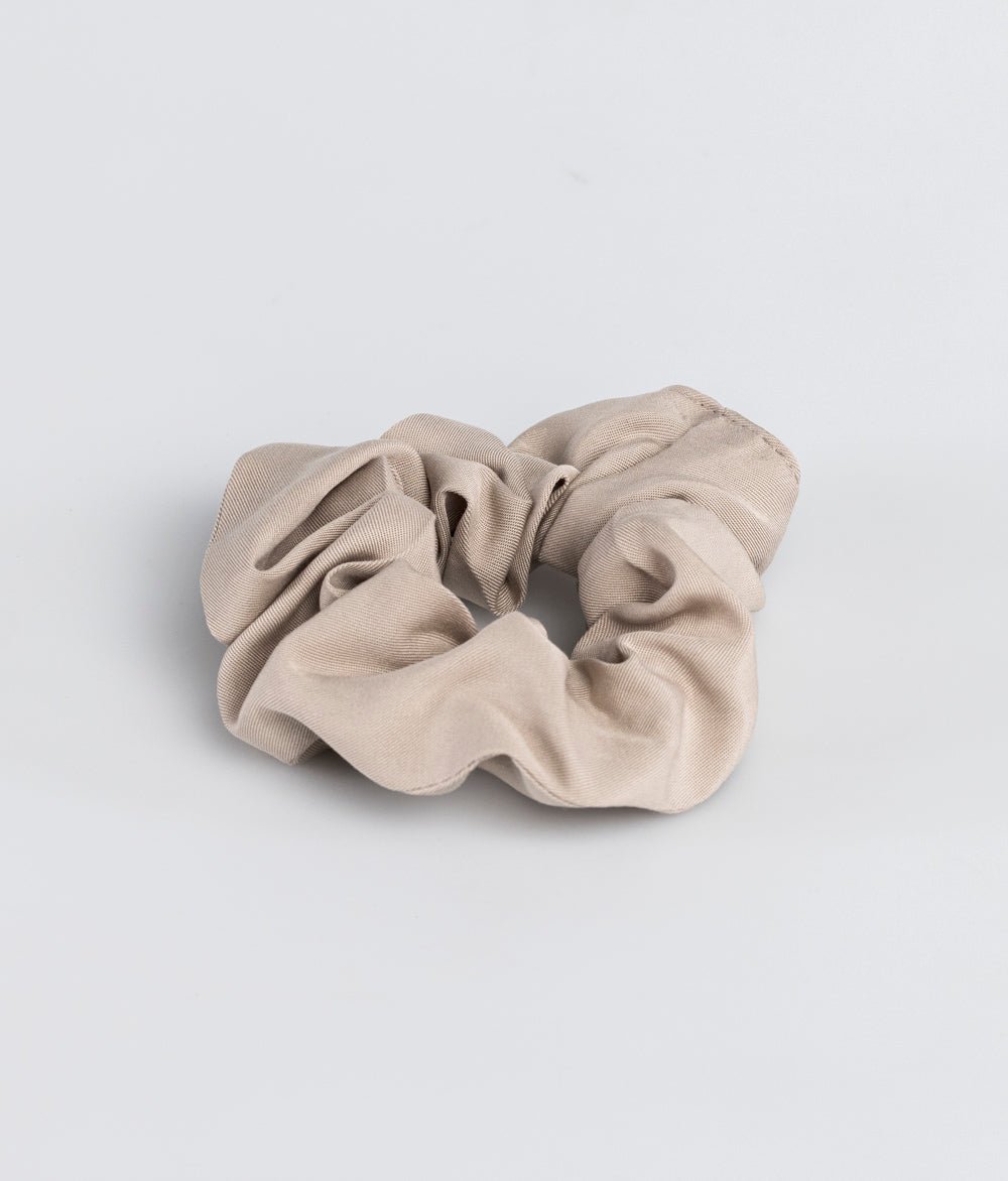 Scrunchie aus Lyocell - in 2 Größen - Haargummis - obumi - 982 - Beige