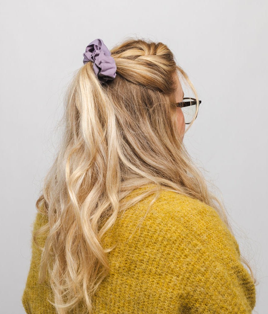 Scrunchie aus Lyocell - in 2 Größen - Haargummis - obumi - 984 - Lilac