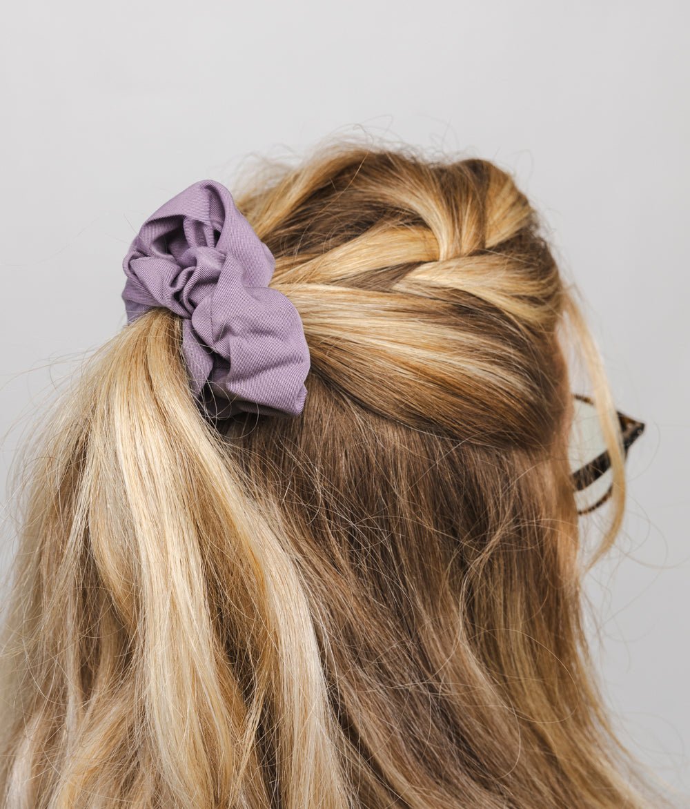 Scrunchie aus Lyocell - in 2 Größen - Haargummis - obumi - 984 - Lilac