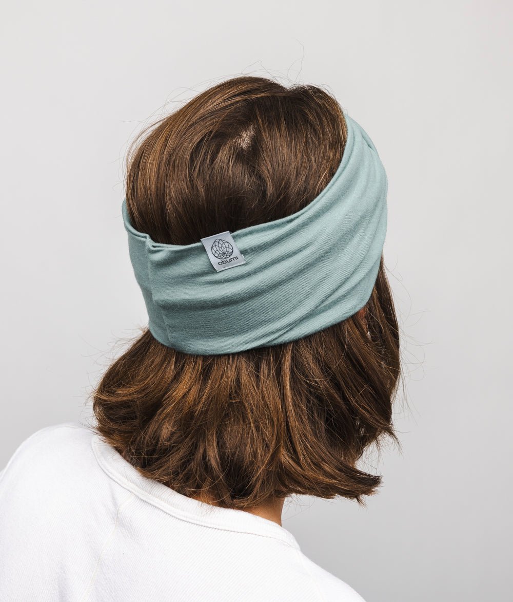 Stirnband Twist aus TENCEL™ Modal - Stirnbänder - obumi - 336 - Aqua