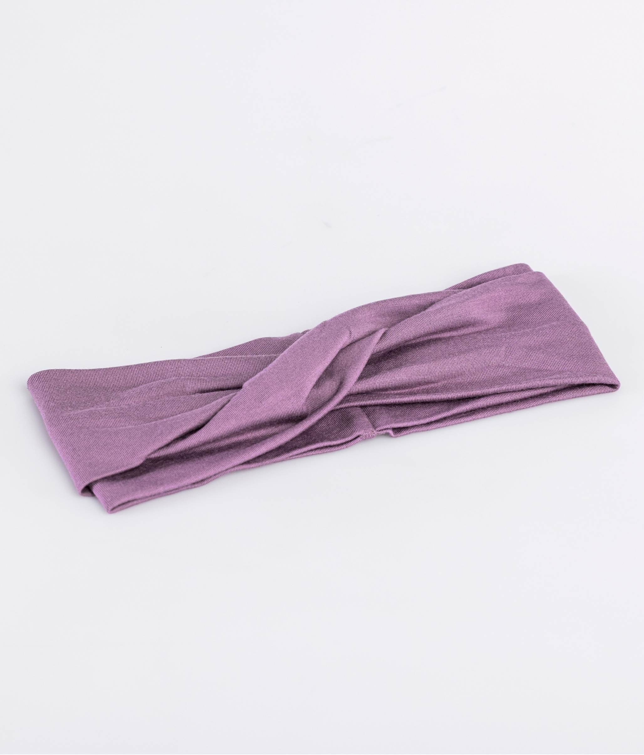 Stirnband Twist aus TENCEL™ Modal - Stirnbänder - obumi - 337 - Mauve