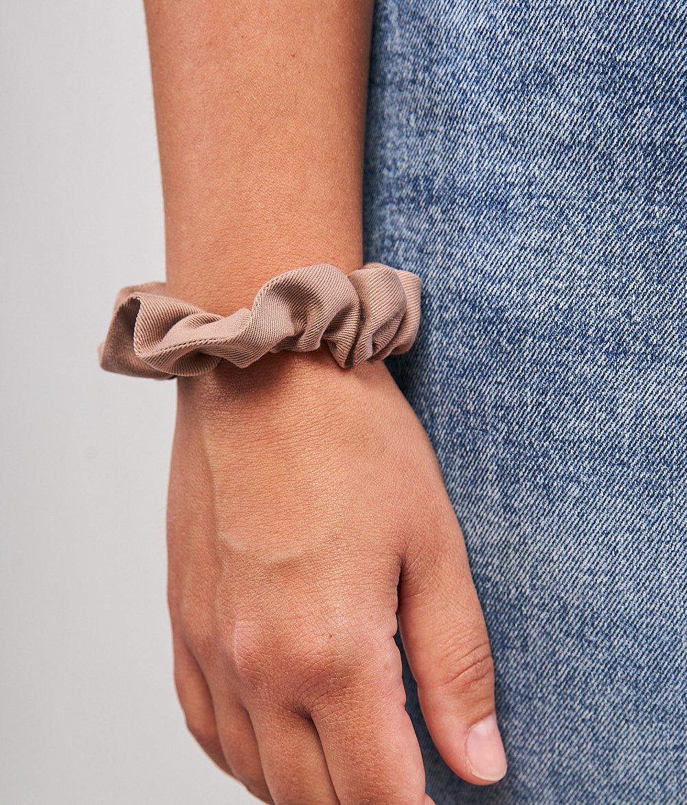 Scrunchie aus Lyocell - Haargummis - obumi - 287 - Beige